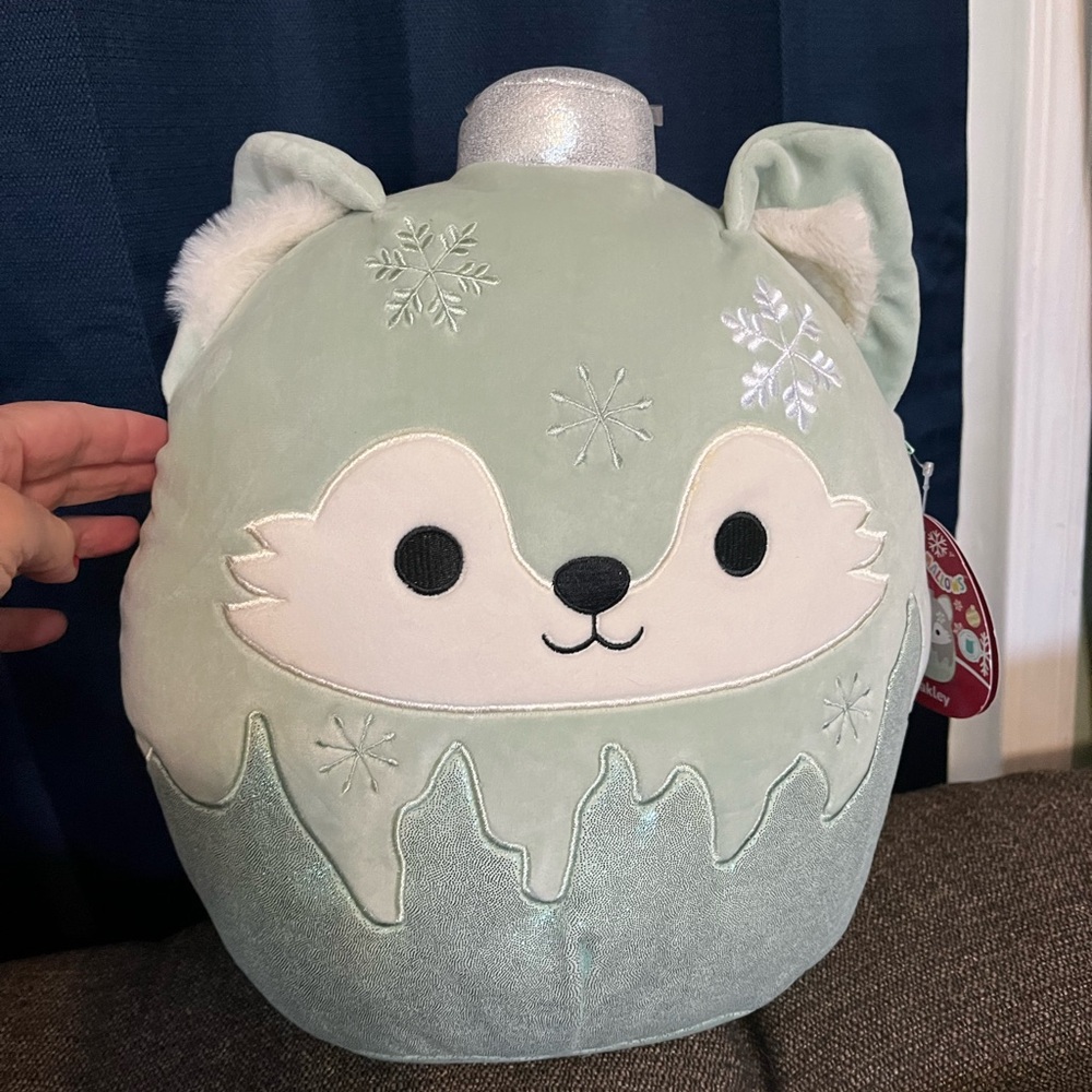 Squishmallows Mint Green Fox Oakley
